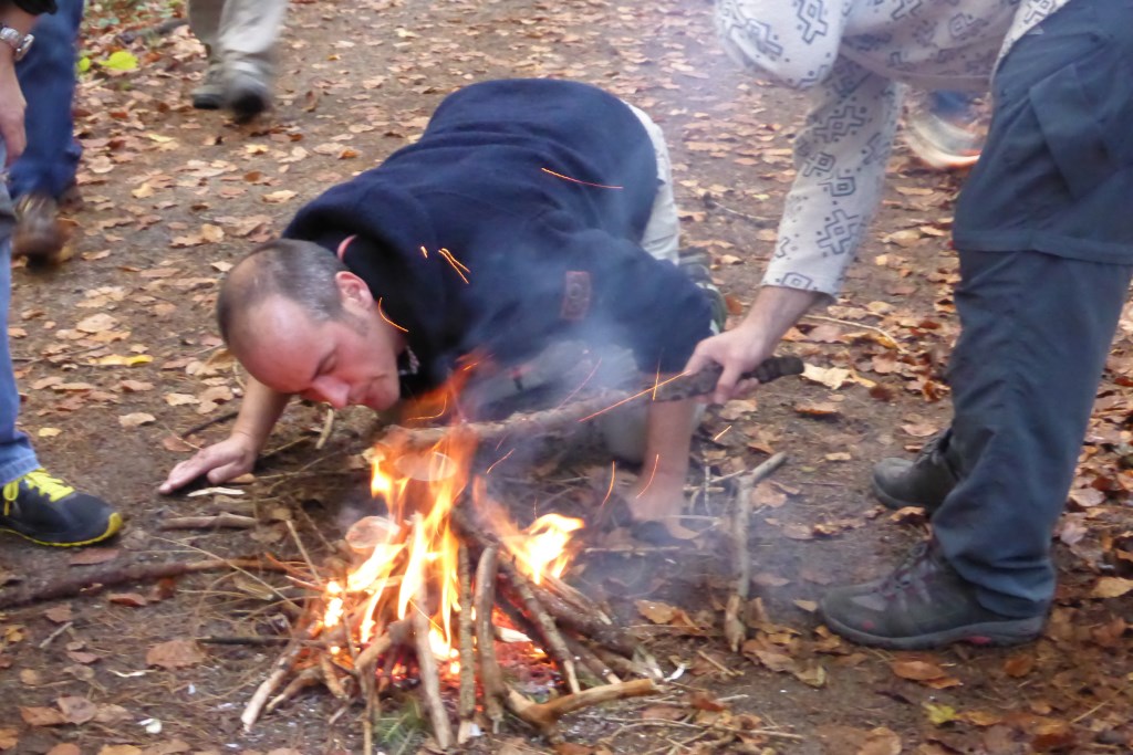 Feuer ohne Streichhölzer